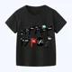 thumbnail image 3 of Nueva camiseta Harajuku con alfabeto de moda de verano 2024 para niños, ropa para niñas, camisetas con estampado de dibujos animados, ropa para niños, 3 of 5