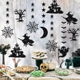 thumbnail image 3 of Decoración de Halloween para el hogar, adorno colgante de murciélago, Calavera, fantasma, guirnalda de terror terrorífica, suministro para fiesta de Halloween, decoraciones de Casa Encantada, 3 of 4
