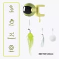 thumbnail image 2 of serony Smart Cat Toy For Cats Automatic Lifting Mechanism For Unpredictable Movements green, 2 of 6