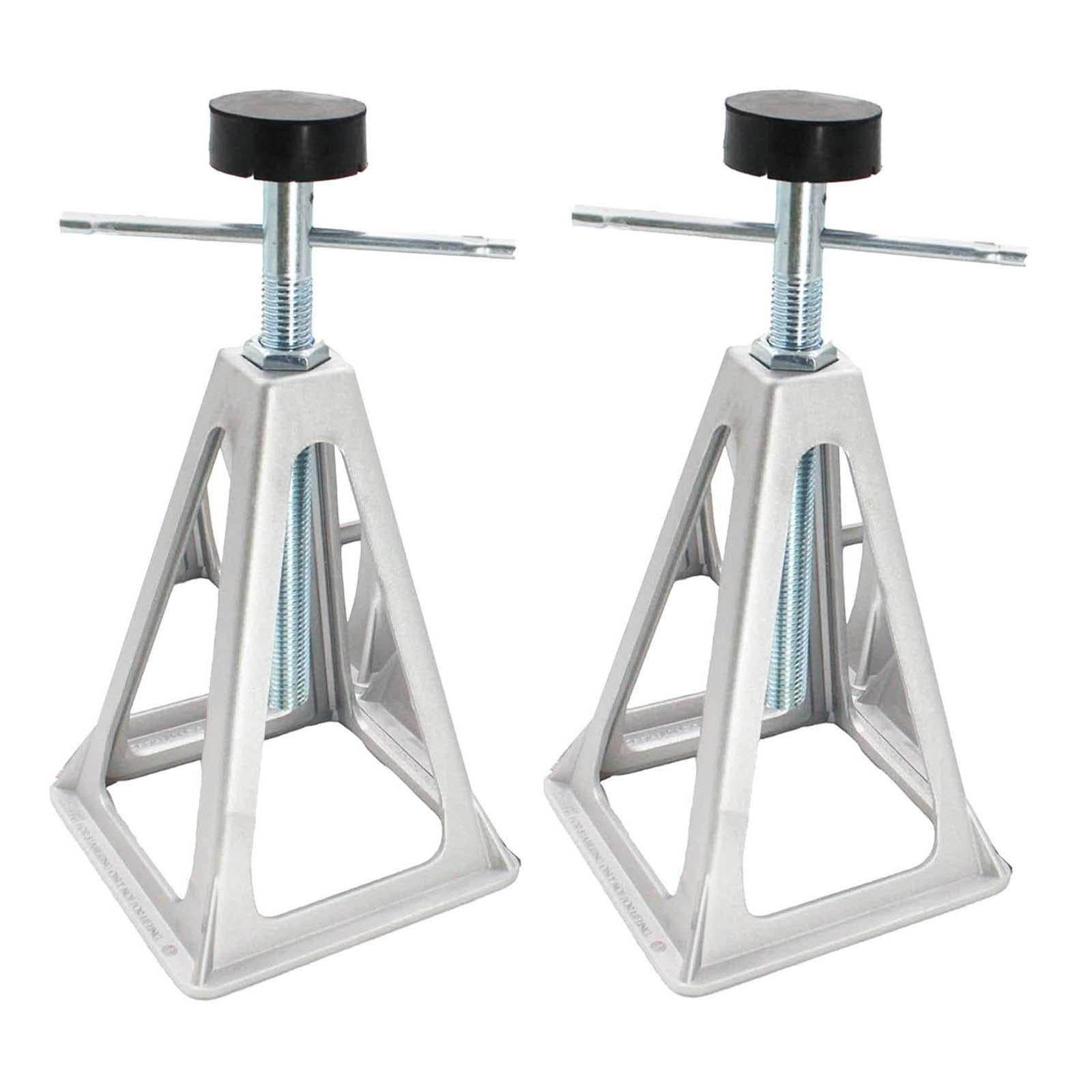 Wzmzjy Jack Stands Leveling Jacks Accessories Aluminum Alloy Adjustable Height Aluminum 2pcs