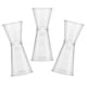 thumbnail image 5 of Jigger medidor de cóctel de barra de doble cara, vasos medidores de plástico de doble cara, 3 uds., 5 of 7
