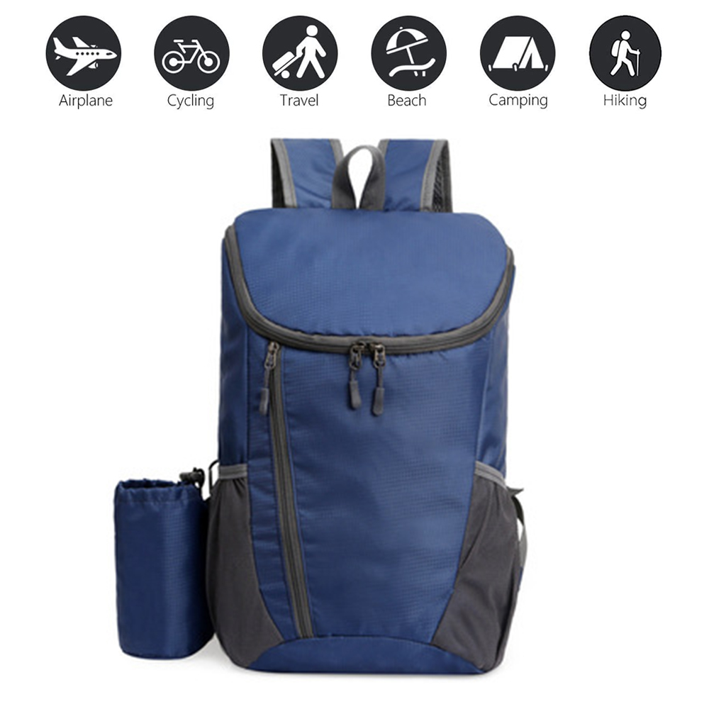 1 pcs 20L Lightweight Packable Backpack, Small Foldable Hiking Backpack Day Pack for Travel Camping Outdoor Vacation - image 2 of 9