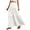 A_White, variant on Lenago Women's Skirts Solid Color Casual Elastic High Waist Ruffled Ankle Length Skirts for Women