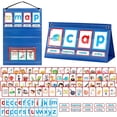thumbnail image 1 of HLONK Phonics and Spelling Games for Kids  Reading Letters Visual Learning Set, 1 of 8