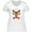 AA-White, variant on Inktastic Cute Christmas Reindeer with Red Nose, Ornaments and Bow Tie Women's Plus Size T-Shirt