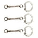 thumbnail image 4 of Yuarrent Paquete de 10 llaveros, llavero de Metal para el hogar, coche, mochila colgante, monedero, llaveros, joyería DIY, colgante para mujer Cocina y Comedor, 4 of 6