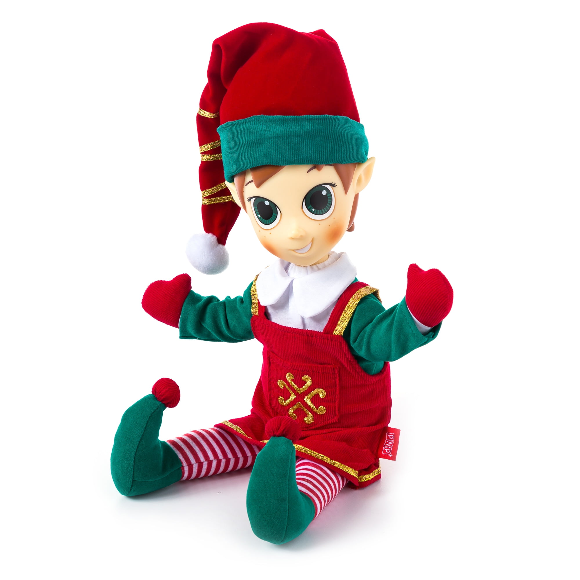 Christmas Do-good Elf Boy 14 Inches Tall Portable North Pole With Passport for sale online 