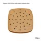 thumbnail image 3 of Naiovety Papel para freidora de aire 100X 230 °C resistente al calor, alfombrilla para hornear barbacoa, almohadillas de papel de aceite, accesorio para Estufas de camping tipo 3 Naiovety OD025283-03, 3 of 6