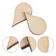 thumbnail image 5 of 50 piezas de adornos colgantes de madera hechos a mano con forma de gota de agua natural de 30 mm para manualidades, regalos y decoraciones., 5 of 7
