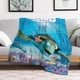 thumbnail image 5 of Manta de dibujos animados de Buscando a Nemo, suave y acogedora manta de felpa mullida para niños, niñas y adultos jóvenes, cálida manta de franela para sala de estar, dormitorio, sofá cama de 30 x, 5 of 8