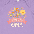 thumbnail image 4 of Inktastic Oma Loves Me Granddaughter for Girl Girls Baby Bodysuit, 4 of 5