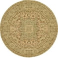 thumbnail image 2 of Rugs.com Amina Collection Rug – 6 Ft Round Light Green Medium-Pile Rug Perfect For Kitchens, Dining Rooms, 2 of 9