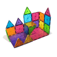thumbnail image 3 of Magna-Tiles Clear Colours 32 Pack, 3 of 5