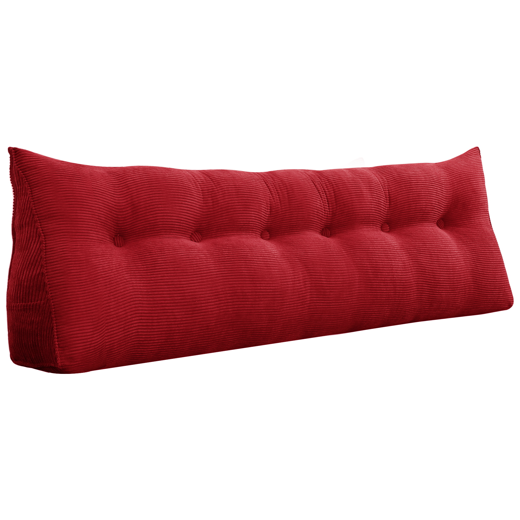 WOWMAX Sofa Bed Large Filled Triangular Wedge Cushion Bed Backrest Positioning Support Pillow