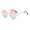 6, variant on Circular Burst Vintage Sunglasses: Classic Round Frames with AC Lenses for Timeless Style Trendy Eyewear Protection from Sun