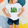 thumbnail image 4 of FUZHIQ St. Patrick's Day Shirts for Girl Boys Clover Shamrock Short Summer Tee Shirts Round Neck Funny Cute Casual Party Boys Girls T Shirts(C,6-7 Years), 4 of 6