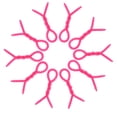 thumbnail image 1 of Homoyoyo 20Pcs Rosy Hair Curling Tools Silicone Spiral Perm Rods for Hair Styling, 1 of 7