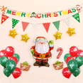 thumbnail image 3 of Globo de Navidad Globo de película de aluminio de Navidad Regalo de Navidad Conjunto de Navidad Decoración con globos Globo de regalo, 3 of 6