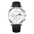 thumbnail image 5 of Sleek Minimalist Fashion With Strap Dial Men's Quartz Watch Gift Watch, 5 of 5