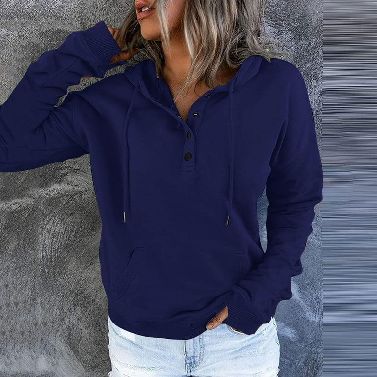 Women's button hotsell front sweatshirt jacket