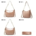 thumbnail image 2 of HuaAngel Shoulder Bag Fashion Retro Large Capacity Tote Bag for Women with Two Shoulder Strap, 2 of 6