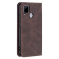 thumbnail image 3 of For OPPO Realme C15 / C12 / C25 Magnetic RFID Blocking Anti-Theft Leather Case with Holder & Card Slots & Wallet(Brown), 3 of 3