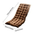 thumbnail image 4 of Seat Cushions 38x30 Rocking Chair Cushions Super Soft Comfy Chair Pad Sofa Cushions For Indoor Outdoor Recliner Cushions Coffee, 4 of 7