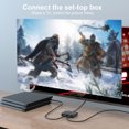 thumbnail image 4 of VONKY Home Computer 2-in-1-out DP Switcher Fast Speed USB Powered Video Adapter Laptop Switch Box Button Operation Desktop PC, 4 of 5