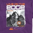 thumbnail image 2 of Instant Message - Live On The Edge - Men's Short Sleeve Graphic T-Shirt, 2 of 5