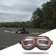 thumbnail image 3 of 2x Gafas de motocicleta unisex Dirt Bike al a prueba de polvo Gafas de vintage Gafas de terre para scooter ejercicio al Cola Gafas de moto, 3 of 7