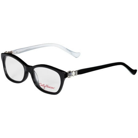 Sally Hansen 26 Women's Rx-able Eyeglass Frames, Black