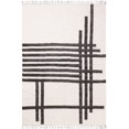 thumbnail image 1 of Casavani Indian Cotton Flat Weave Area Rug , Black 4x12 feet, 1 of 6