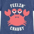 thumbnail image 3 of Instant Message - Feelin Crabby - Toddler & Youth Girls Short Sleeve Graphic T-Shirt, 3 of 6