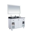 thumbnail image 2 of Odyssey - 48 - White Cabinet + Black Wood Counter, 2 of 2