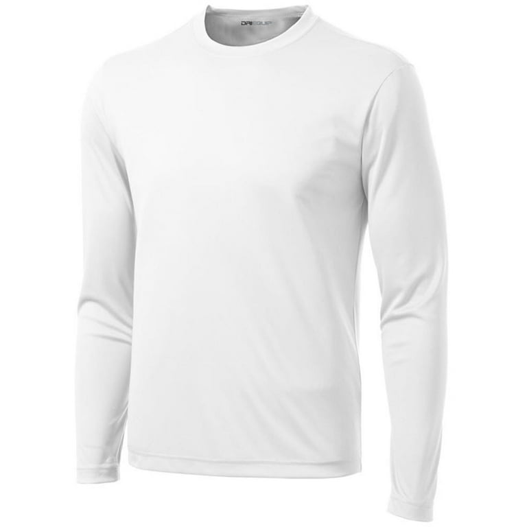 A4 Dri Fit Long Sleeve T-shirt - Light Blue – Lucky Wholesale