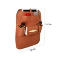 thumbnail image 3 of NARABB Multi Functional Car Storage Bag Car Storage Bag Car Seat Storage Bag Car Seat Back Storage Hanging Bag Storage Bag Organizer, 3 of 6
