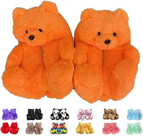 season v teddy bear slippers