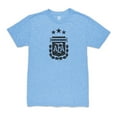 thumbnail image 2 of Men's 1863FC Cristian Romero Light Blue Argentina National Team Player Vintage Tri-Blend T-Shirt, 2 of 3