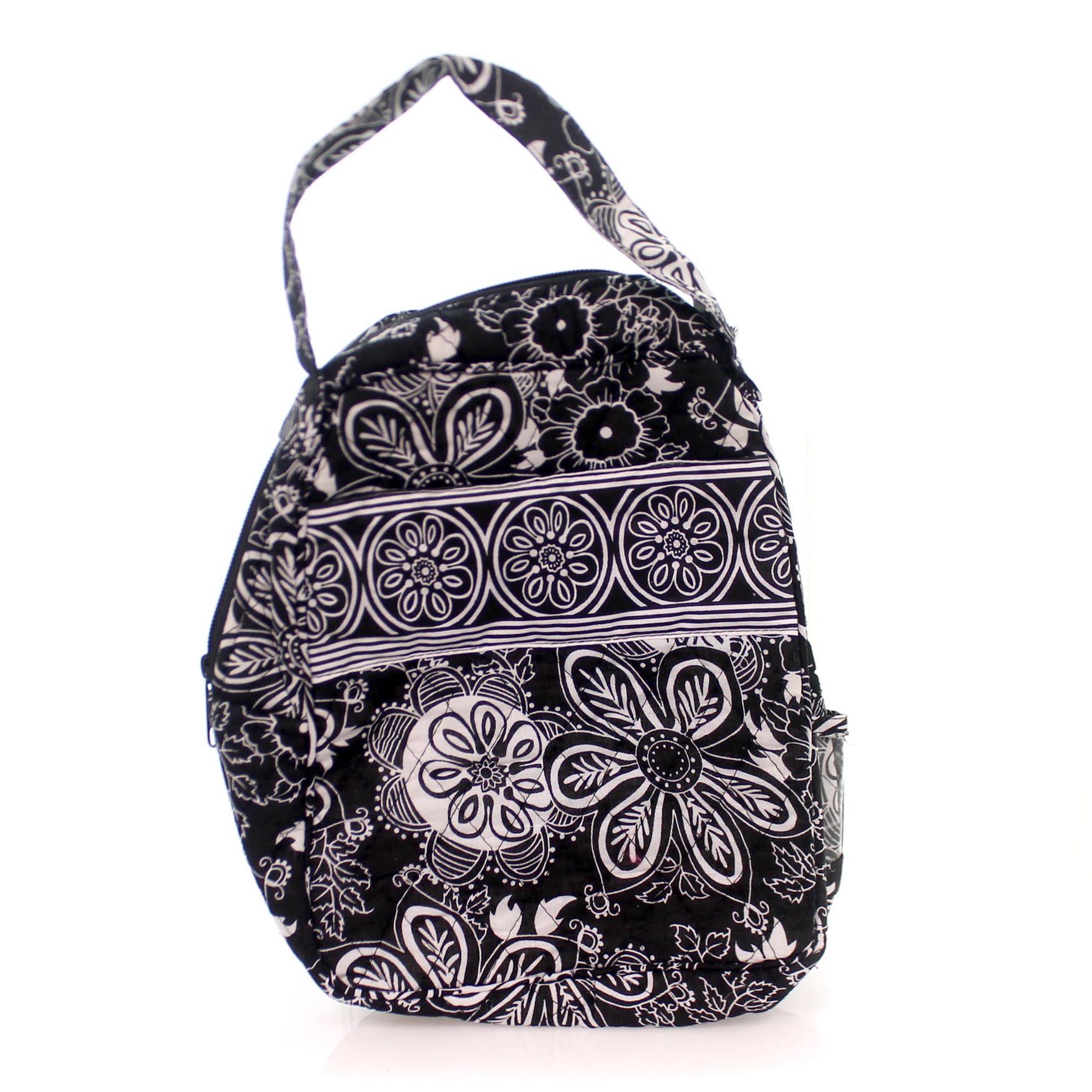 Handbags INSULATED ZIPPERED LUNCH BAG Fabric Food Travel