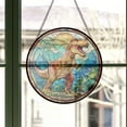 thumbnail image 3 of T-Rex Stained Glass SunCatcher Dinosaur Window Hanging Trex Home Decoration Gift Dinosaur Lover Gift T-Rex Dinosaur Decor, Stained Glass Ornament 2025, Holiday Decoration,, 3 of 6