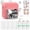 Pink, variant on Portable Wireless Mini Thermal Printer - Instant Photo Printing for iPhone/Android, Equipped with 7 Rolls Of Free Thermal Paper, USB Charging, Wireless Function, for Office And Entertainment Use