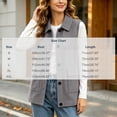 thumbnail image 3 of NominalSnug Women Corduroy Sleeveless Vest Collared Button Down Casual Outerwear With Flap Pockets, 3 of 7