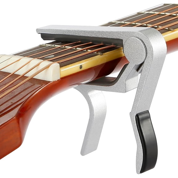 Quick Change Capo for 6-String Acoustic Guitar, Electric Guitar, Classical Guitar, Ukulele