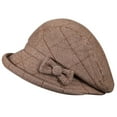 thumbnail image 2 of Women's Classic Dome Fisherman Bucket Hat Casual Winter Warm Small Brim Cap, 2 of 6
