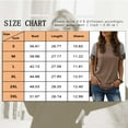 thumbnail image 2 of TEMOFON Women's Short Sleeve Tops Leopard Color Block T Shirt Casual Tunic Crew Neck Striped Shirts Khaki Tees, 2 of 6