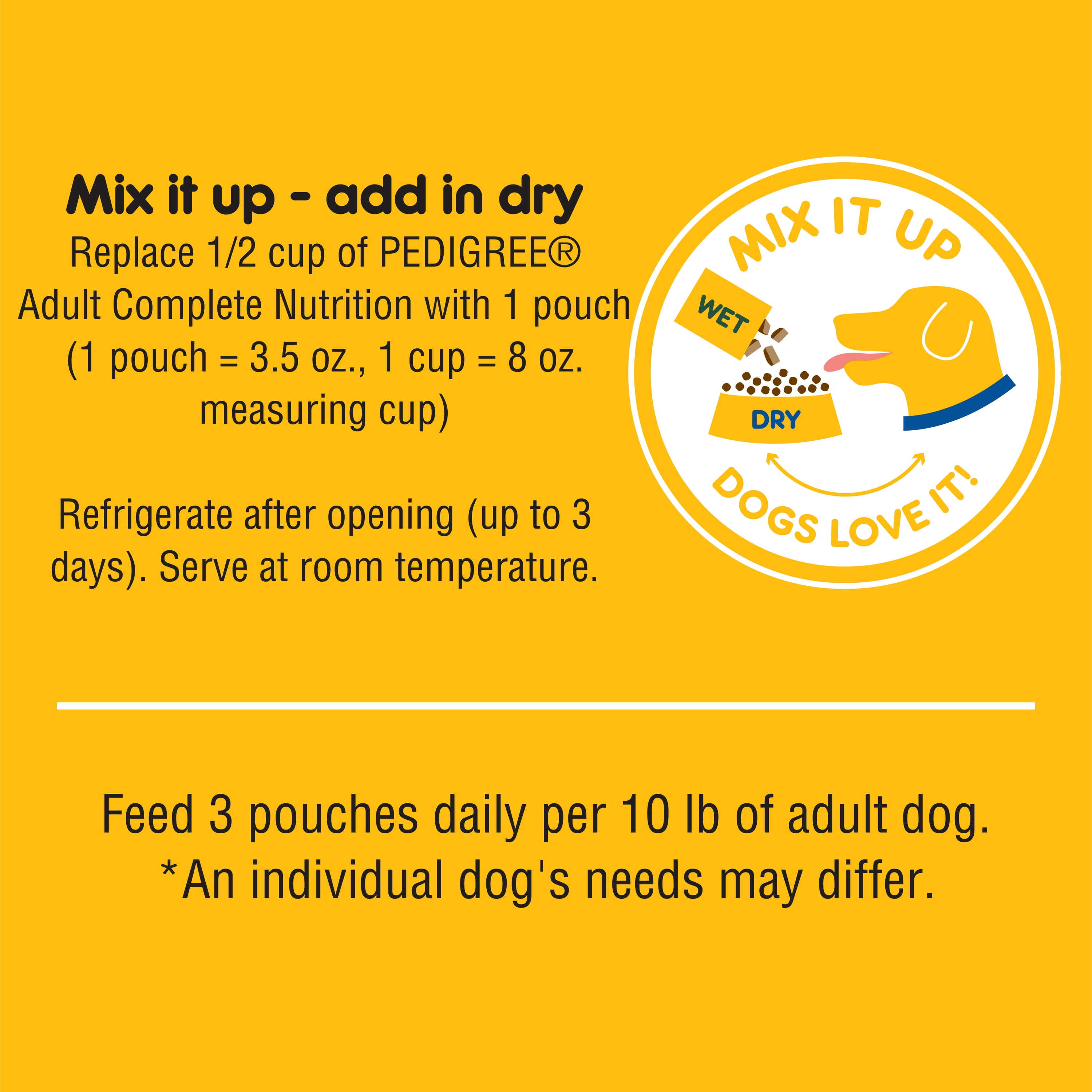 pedigree choice cuts in gravy pouches