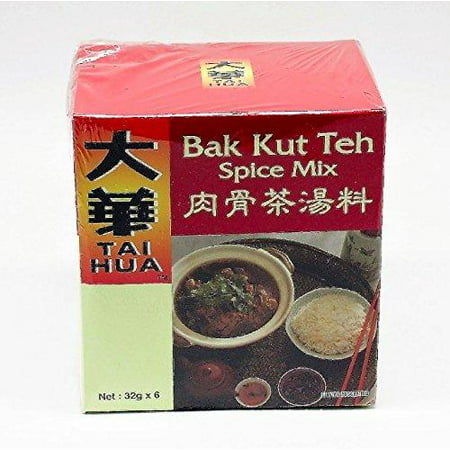 Tai Hua Bak Kut Teh Value Pack 6 x 32g (Product of (Best Herbal Bak Kut Teh In Singapore)
