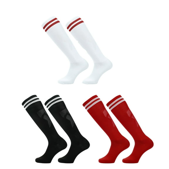 TELOLY Soccer Socks,Lightweight Thin Knit Sock Bottom Youth Soccer Socks,Ideal for Youth and Toddler Soccer Enthusiasts Toddler Soccer Socks