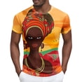 thumbnail image 1 of Tops para hombre, blusas y camisas de manga corta con cuello redondo para hombre Camisa de manga corta estampada para hombre Top/camisa de manga corta con cuello redondo Tops para hombre, 1 of 4