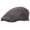 Brown, variant on Newsboy Hats for Men Leather Flat Cap Gatsby Driving Cabbie Hat,Brown，G131545